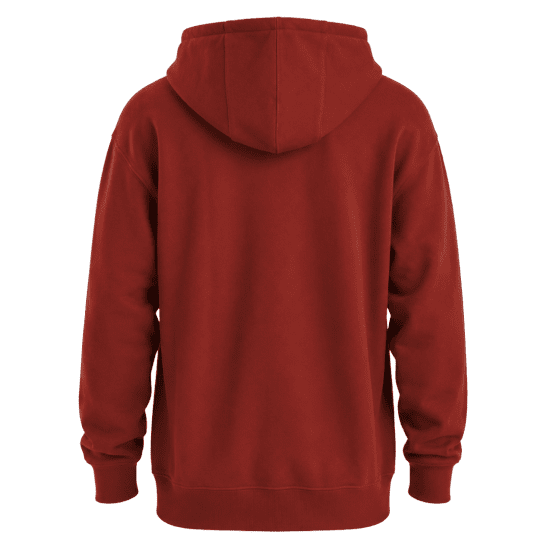 Motley Denim Copenhagen Hoodie Red - Trøjer og hættetrøjer - Trøjer og Hættetrøjer i store størrelser - 2XL-14XL