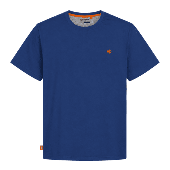 Motley Denim Stockholm T-shirt Royal Blue - T-shirts - T-shirts i store størrelser - 2XL-14XL