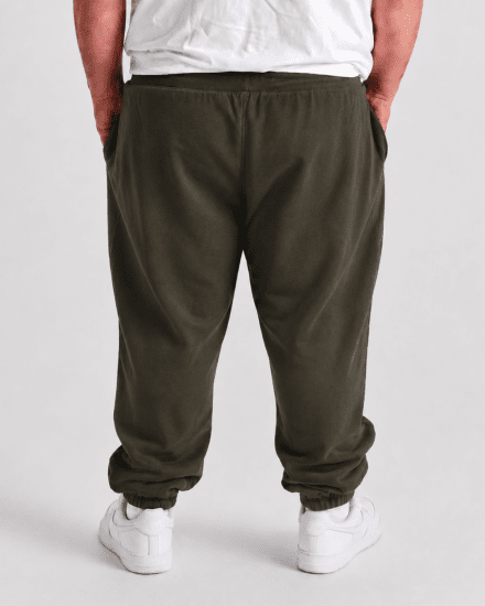 Motley Denim Berlin Sweatpants Dark Khaki - Joggingbukser og shorts - Sweatpants og Sweatshorts 2XL-12XL