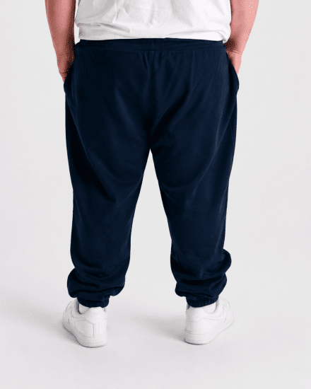 Motley Denim Berlin Sweatpants Navy - Joggingbukser og shorts - Sweatpants og Sweatshorts 2XL-12XL