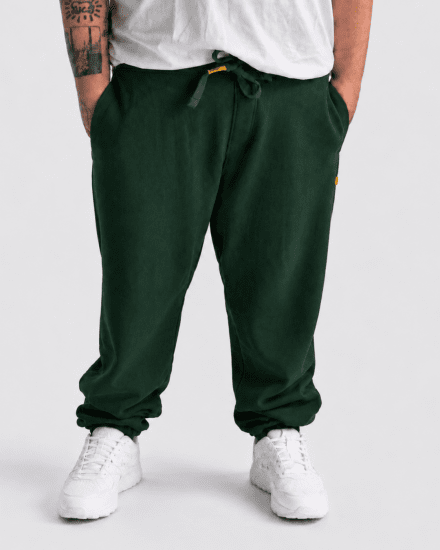 Motley Denim Berlin Sweatpants Racing Green - Joggingbukser og shorts - Sweatpants og Sweatshorts 2XL-12XL