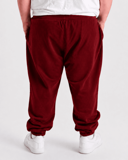 Motley Denim Berlin Sweatpants Red - Joggingbukser og shorts - Sweatpants og Sweatshorts 2XL-12XL