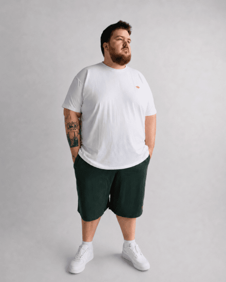 Motley Denim Paris Sweatshorts Racing Green - Joggingbukser og shorts - Sweatpants og Sweatshorts 2XL-12XL