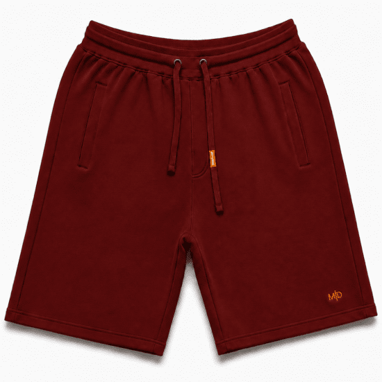 Motley Denim Paris Sweatshorts Red - Joggingbukser og shorts - Sweatpants og Sweatshorts 2XL-12XL