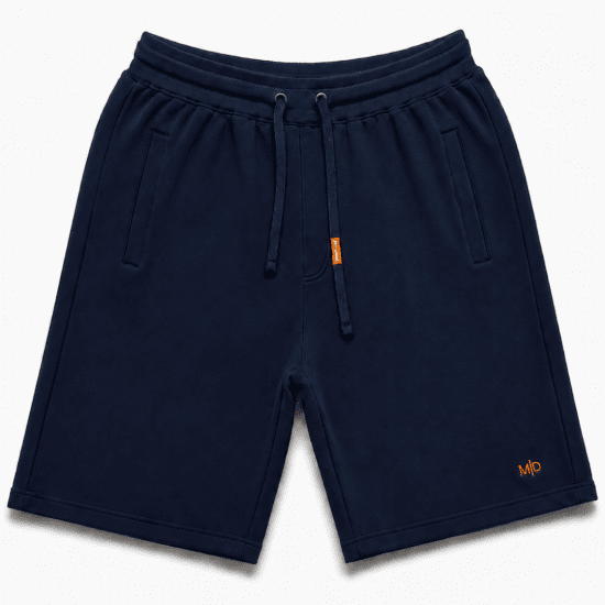 Motley Denim Paris Sweatshorts Navy - Joggingbukser og shorts - Sweatpants og Sweatshorts 2XL-12XL
