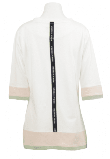 Nora Mikken ANNELI T-Shirt White - T-shirts - 