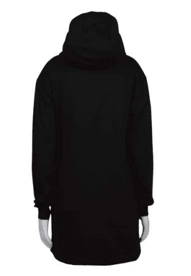 Nora Mikken KRISTINA Long Hoodie Black - Trøjer og hættetrøjer - Sweatere & hoodies til kvinder