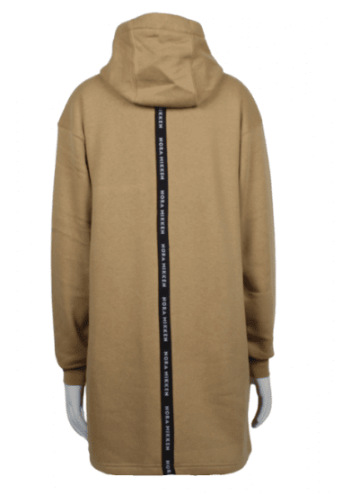 Nora Mikken KADRI Long Hoodie Camel - Trøjer og hættetrøjer - Sweatere & hoodies til kvinder