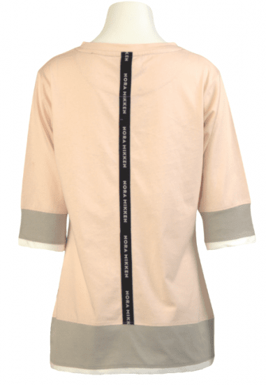 Nora Mikken ANNELI T-Shirt Pink - T-shirts - T-shirts & croptops