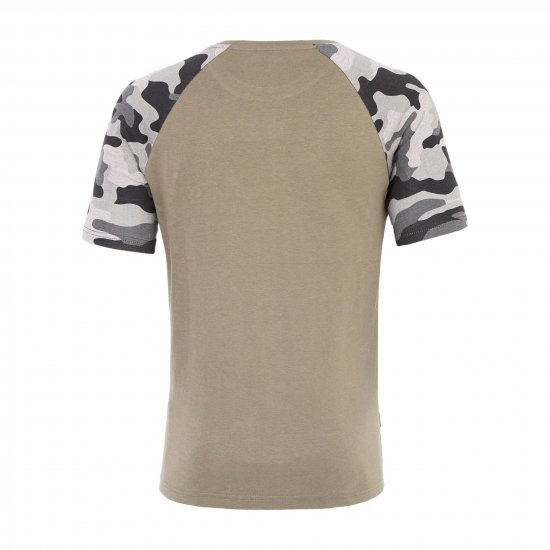 Loyalty & Faith Vendor T-shirt Khaki - T-shirts - T-shirts i store størrelser - 2XL-14XL