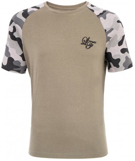 Loyalty & Faith Vendor T-shirt Khaki - T-shirts - T-shirts i store størrelser - 2XL-14XL