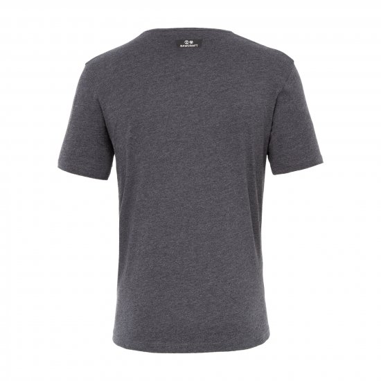 Rawcraft Webling T-shirt Charcoal - T-shirts - T-shirts i store størrelser - 2XL-14XL