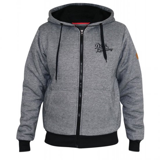 D555 William Sherpa Lined Hoodie - Trøjer og hættetrøjer - Trøjer og Hættetrøjer i store størrelser - 2XL-14XL